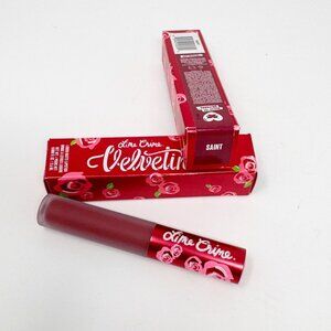Lot 2 Lime Crime Velvetines Liquid Matte Lipstick Color: SAINT NEW